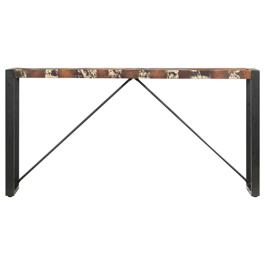 Konzolni stol 150 x 35 x 76 cm od masivnog obnovljenog drva