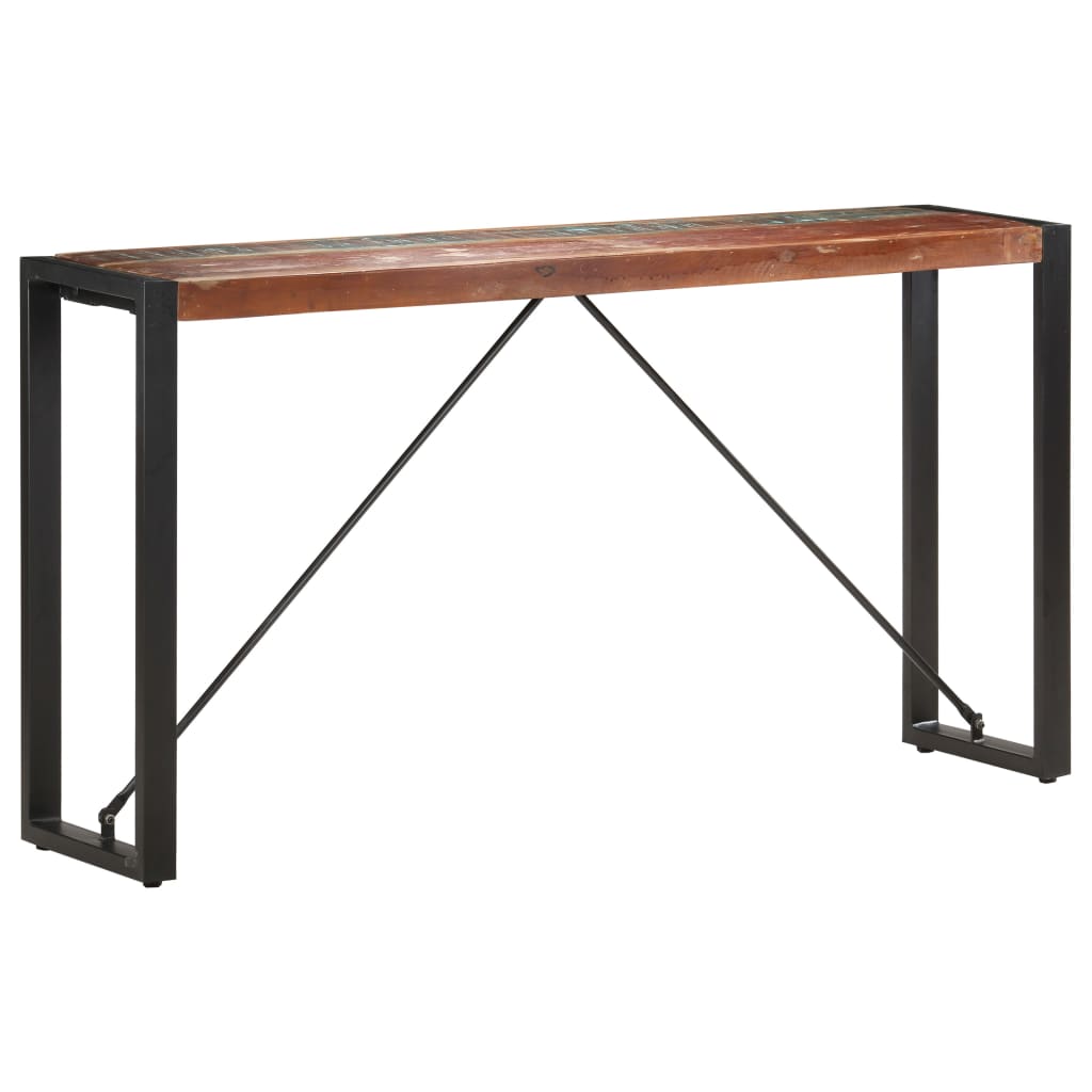 Konzolni stol 150 x 35 x 76 cm od masivnog obnovljenog drva