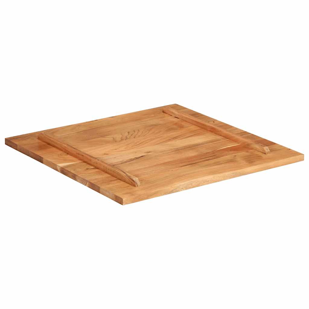 Stolna ploča od masivnog drva bagrema 25 - 27 mm 80 x 80 cm