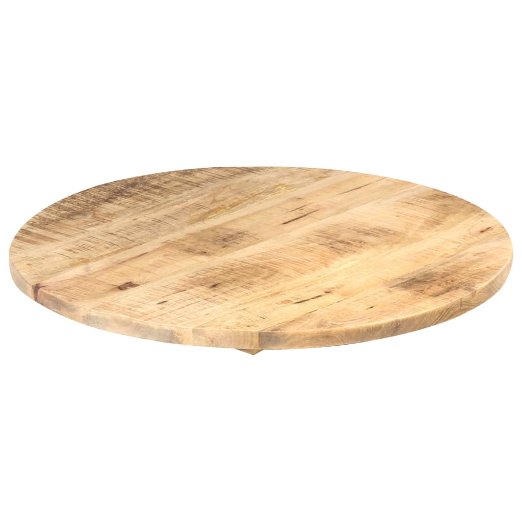 Stolna ploča od masivnog drva manga okrugla 25 - 27 mm 40 cm