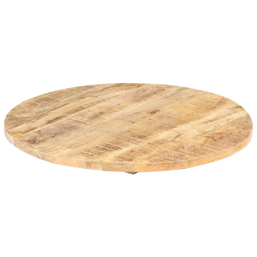 Stolna ploča od masivnog drva manga okrugla 25 - 27 mm 50 cm
