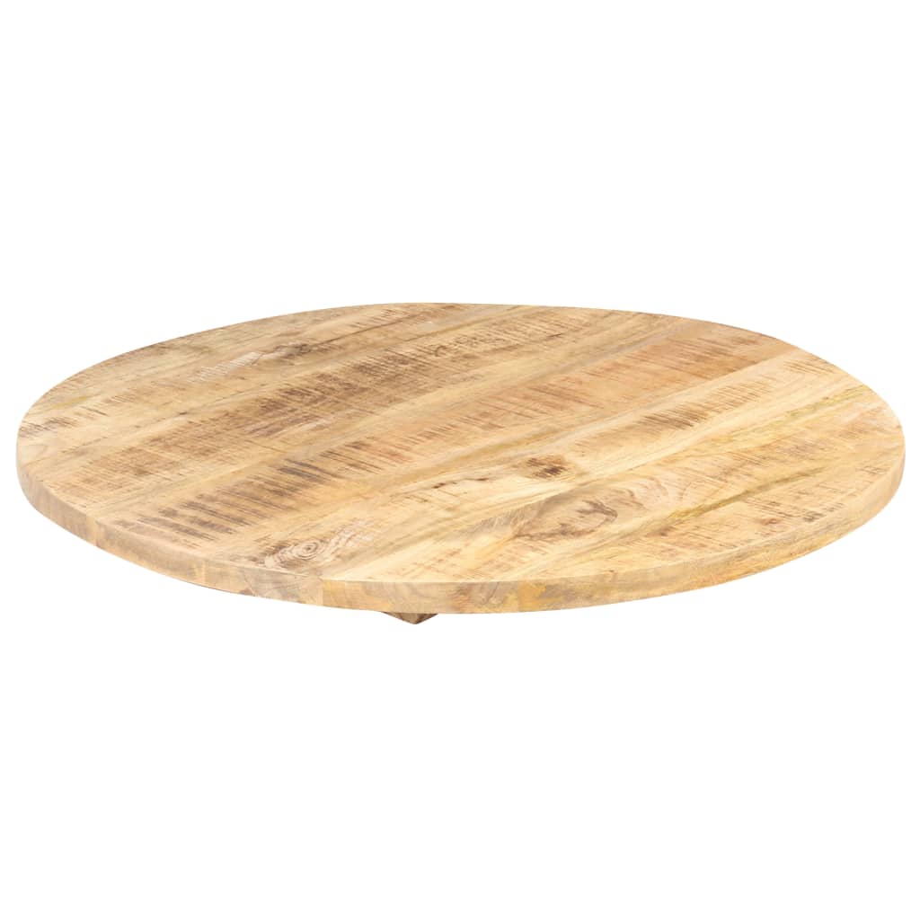 Stolna ploča od masivnog drva manga okrugla 25 - 27 mm 60 cm