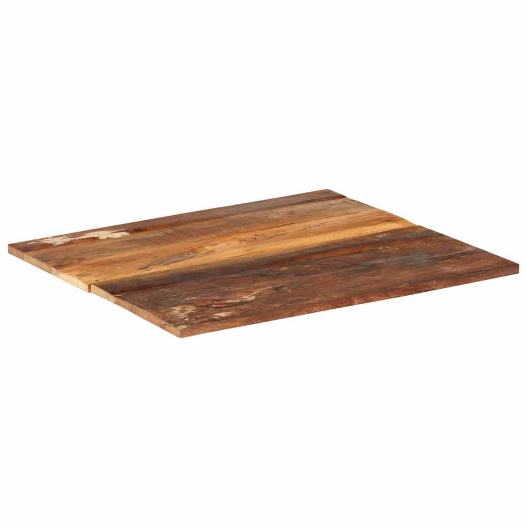 Četvrtasta stolna ploča 60x60 cm 15 - 16 mm od obnovljenog drva