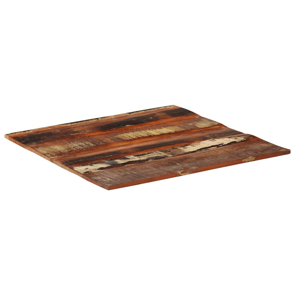 Četvrtasta stolna ploča 80x80 cm 15 - 16 mm od obnovljenog drva