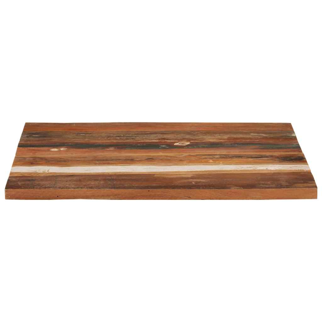 Četvrtasta stolna ploča 70x70 cm 25 - 27 mm od obnovljenog drva