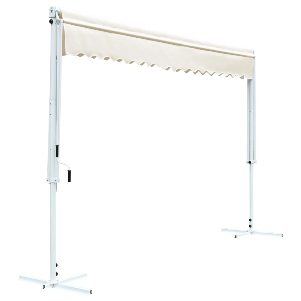 Samostojeća tenda 500 x 300 cm krem