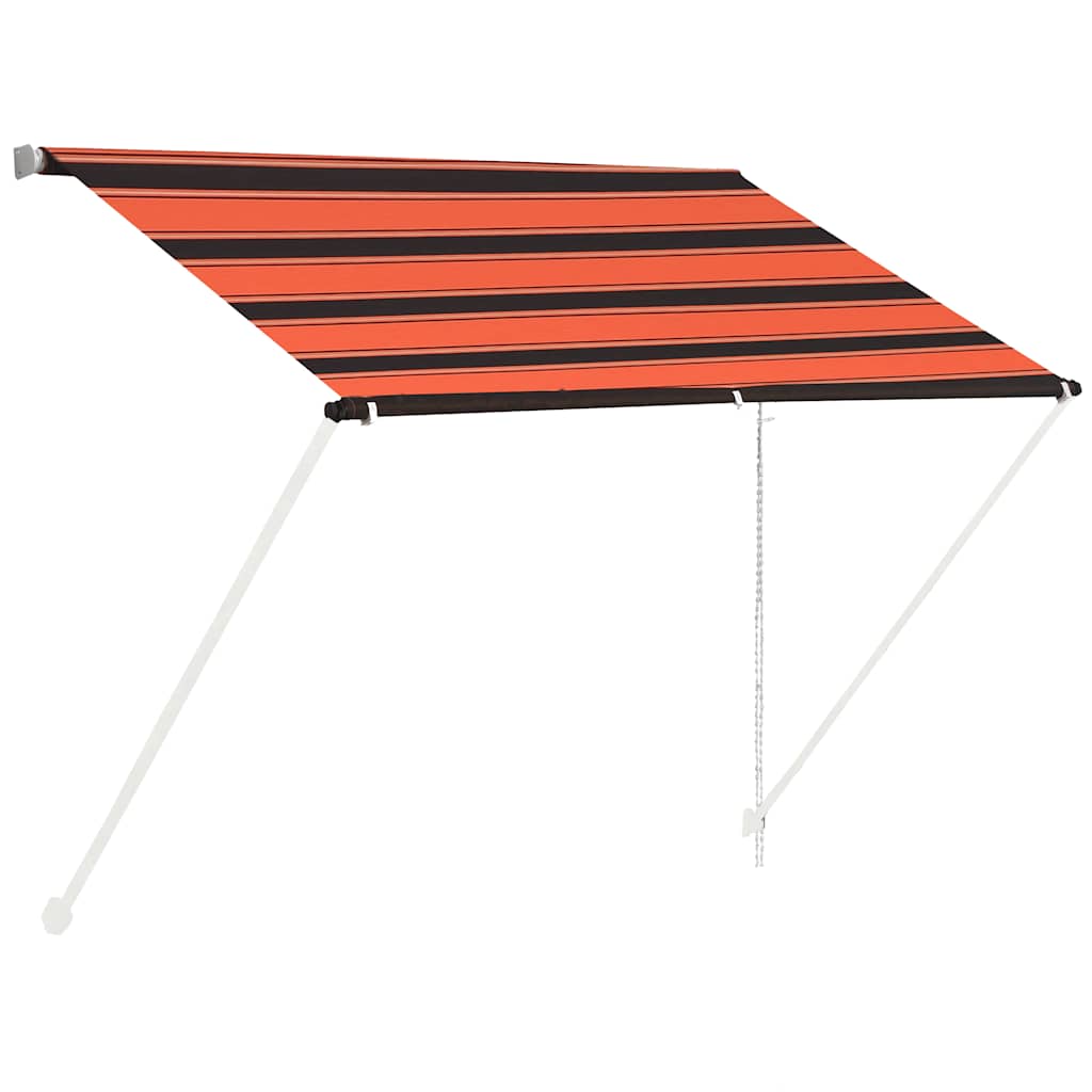 Tenda na uvlačenje 100 x 150 cm narančasto-smeđa