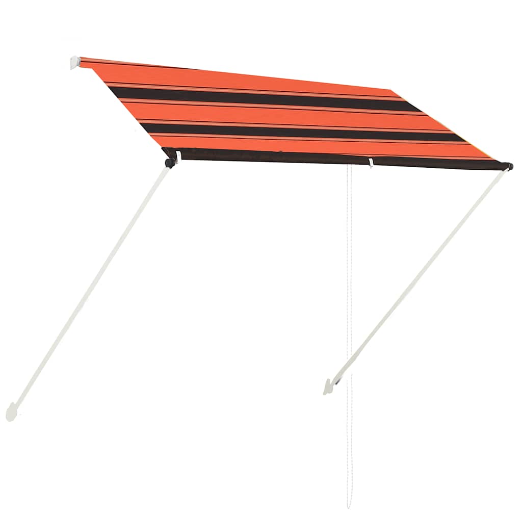 Tenda na uvlačenje 200 x 150 cm narančasto-smeđa
