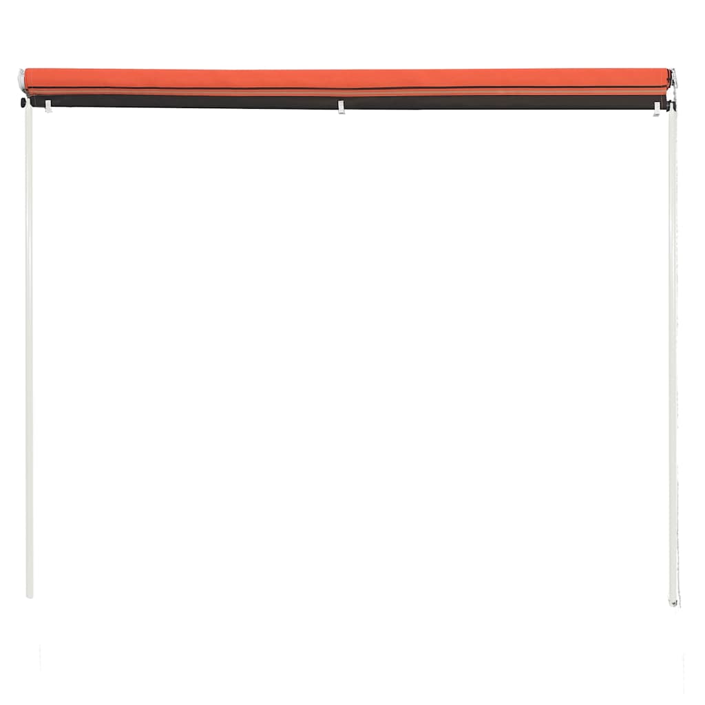 Tenda na uvlačenje 200 x 150 cm narančasto-smeđa