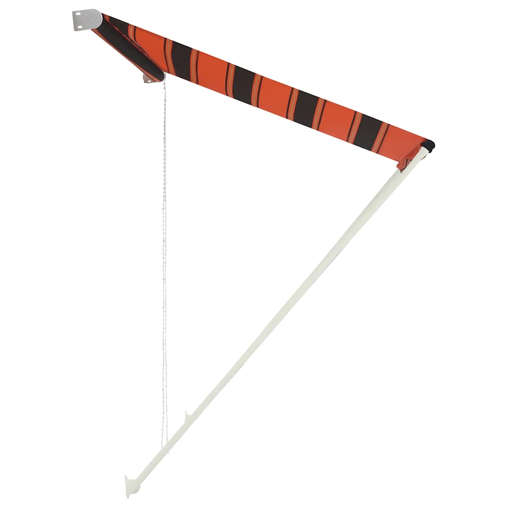 Tenda na uvlačenje 250 x 150 cm narančasto-smeđa