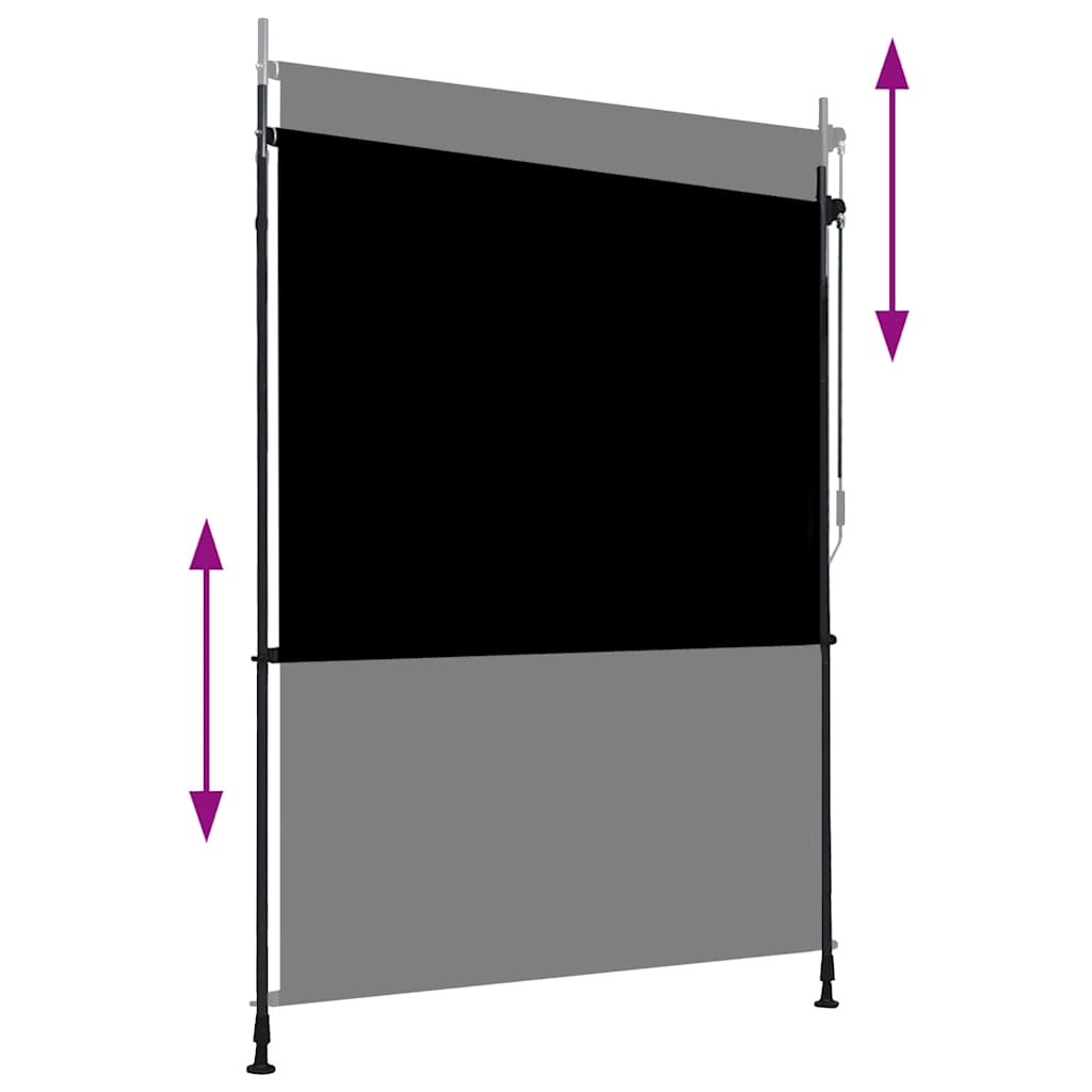 Vanjska roleta 150 x 270 cm antracit