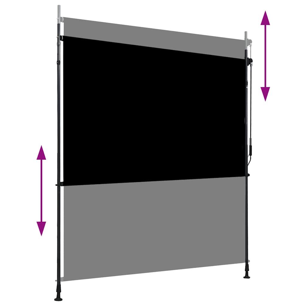 Vanjska roleta 200 x 270 cm antracit