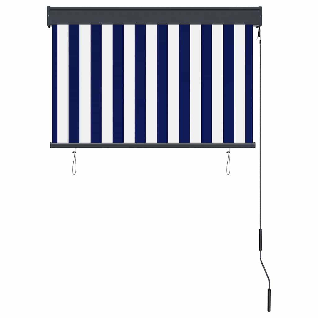 Vanjska roleta 100 x 250 cm plavo-bijela