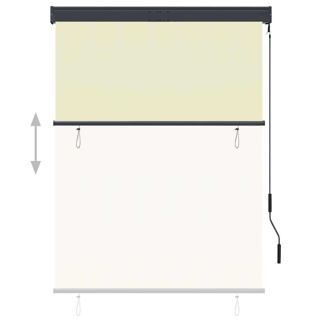 Vanjska roleta 120 x 250 cm krem