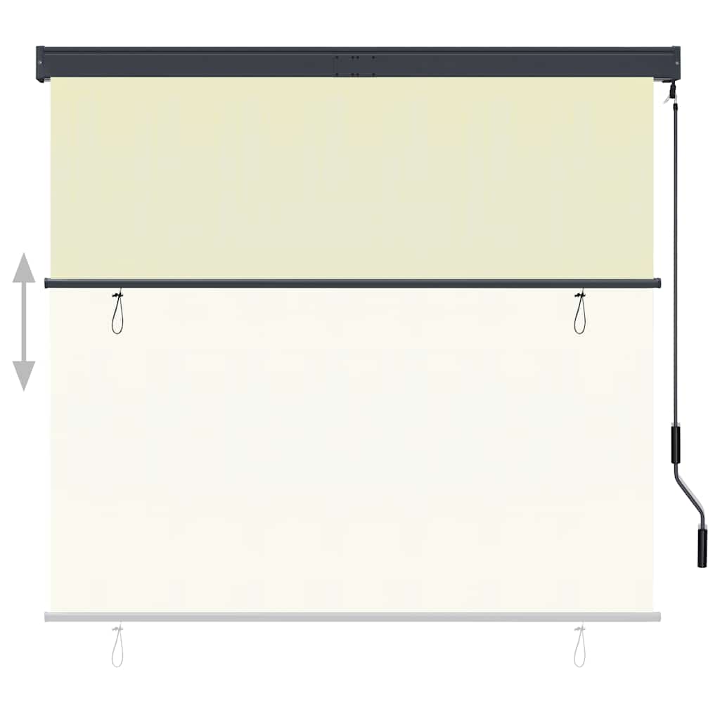 Vanjska roleta 160 x 250 cm krem