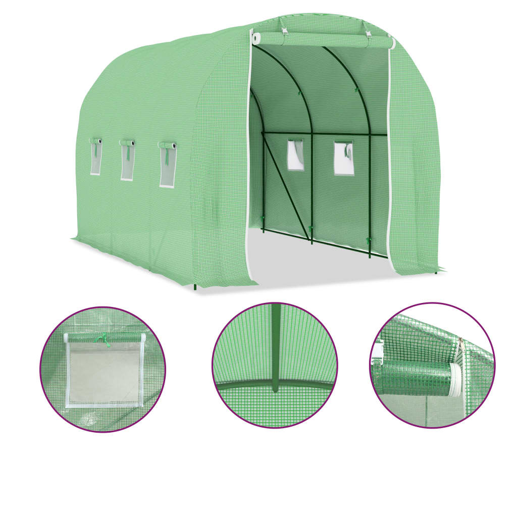 Plastenik 6,86 m² 3,43 x 2 x 2 m