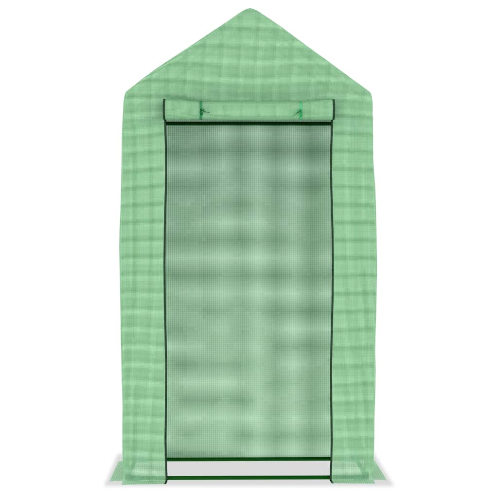 Plastenik s čeličnim okvirom 0,5 m² 1 x 0,5 x 1,9 m