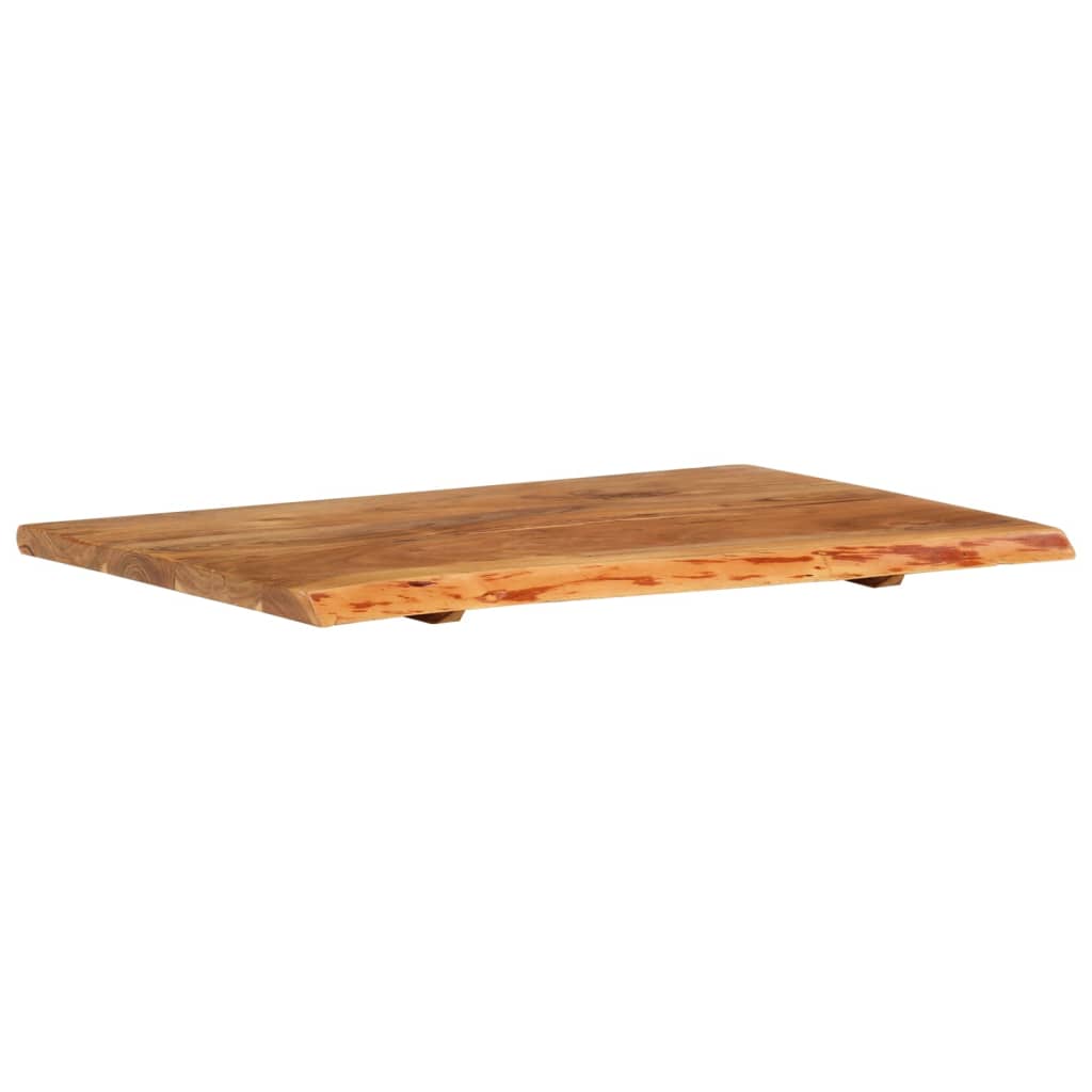Vrh za kupaonski ormarić od bagremovog drva 80x52x2,5 cm