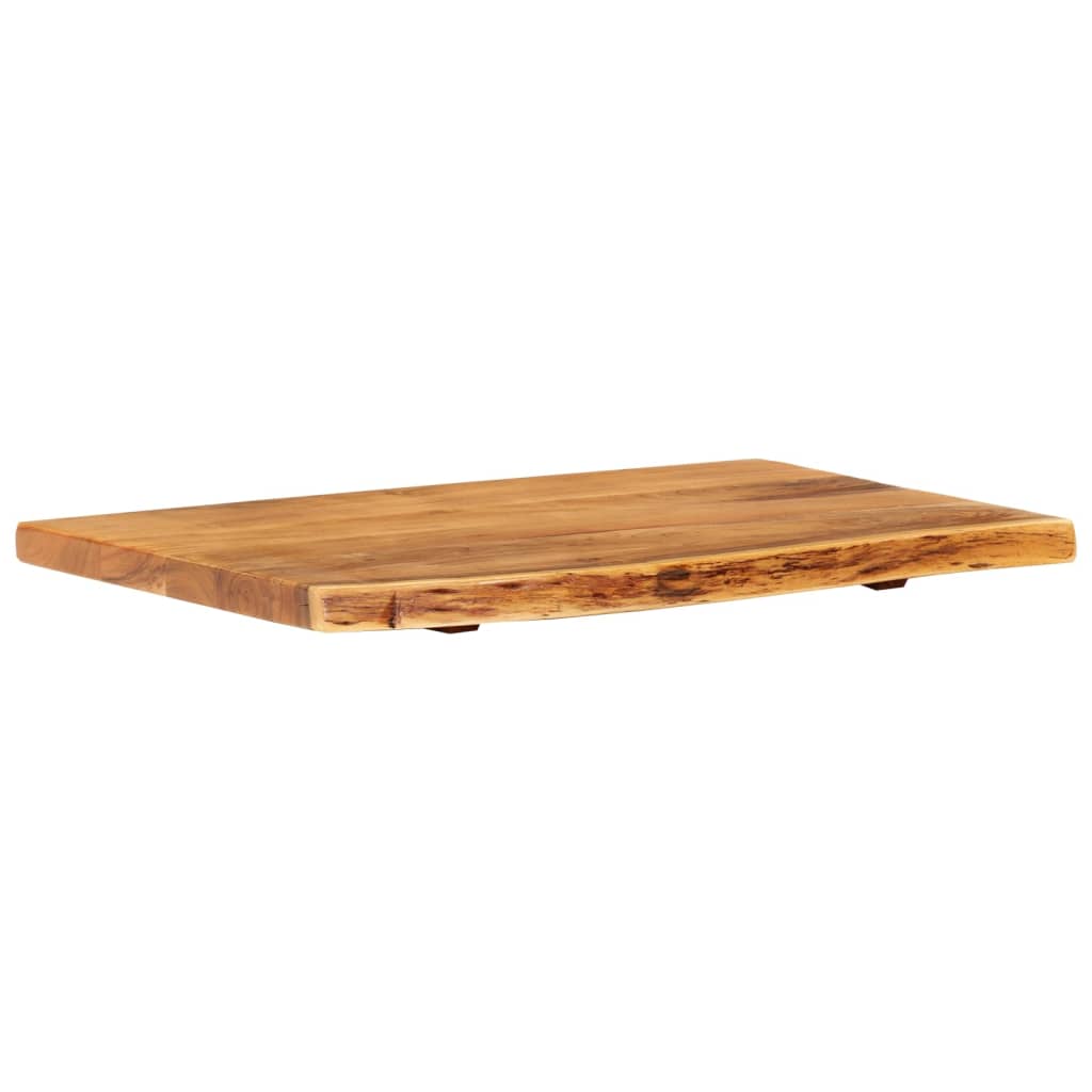 Vrh za kupaonski ormarić od bagremovog drva 80x52x3,8 cm