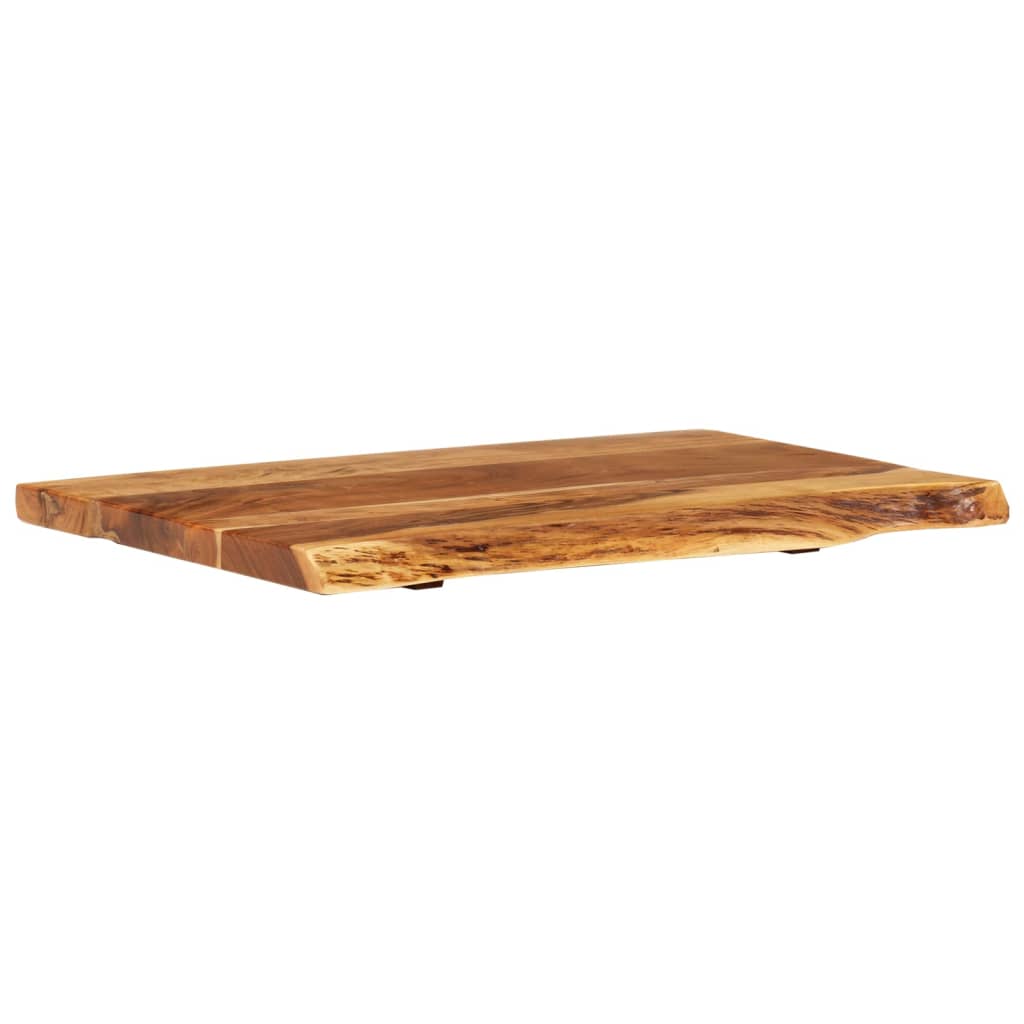 Vrh za kupaonski ormarić od bagremovog drva 80x52x3,8 cm