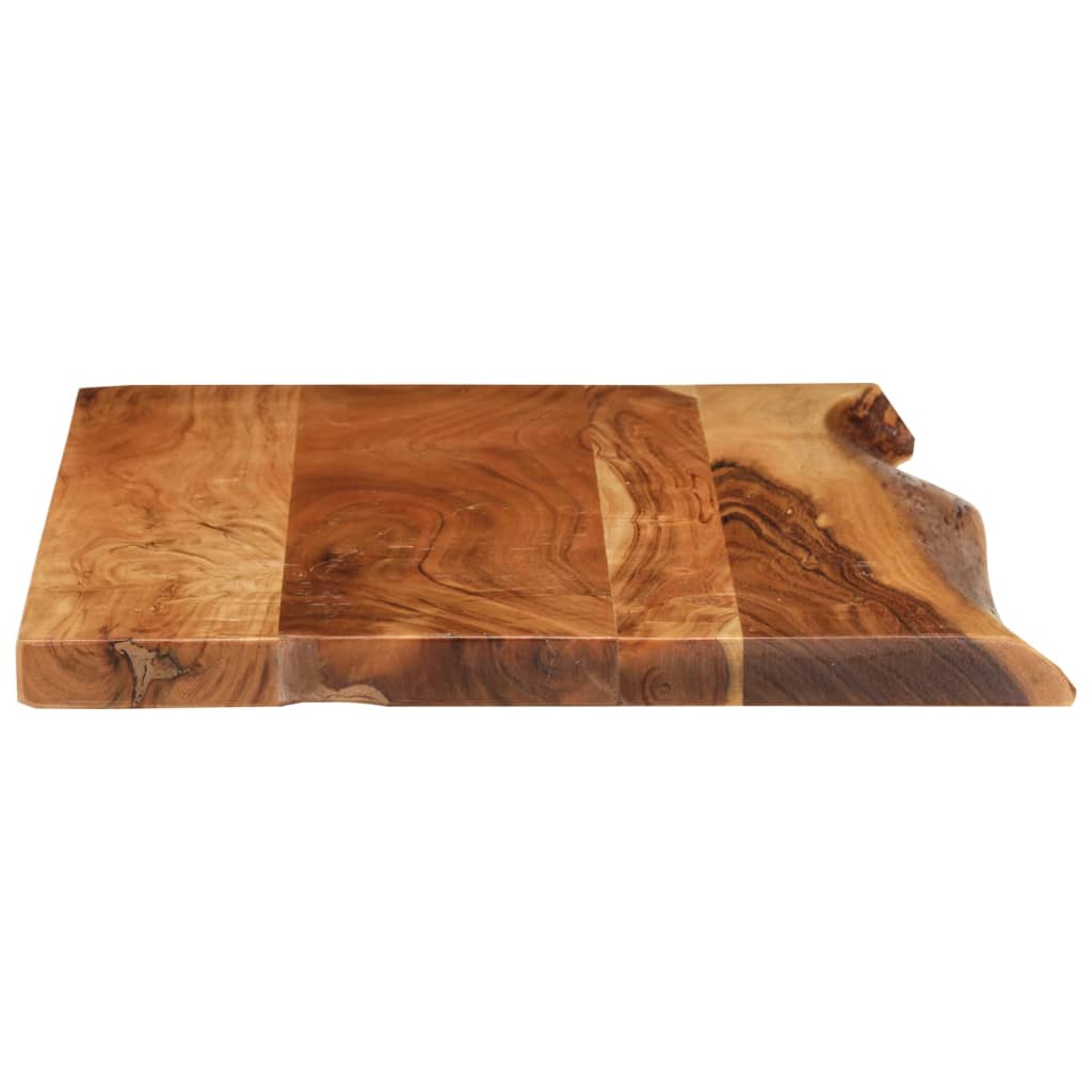 Vrh za kupaonski ormarić od bagremovog drva 80x52x3,8 cm