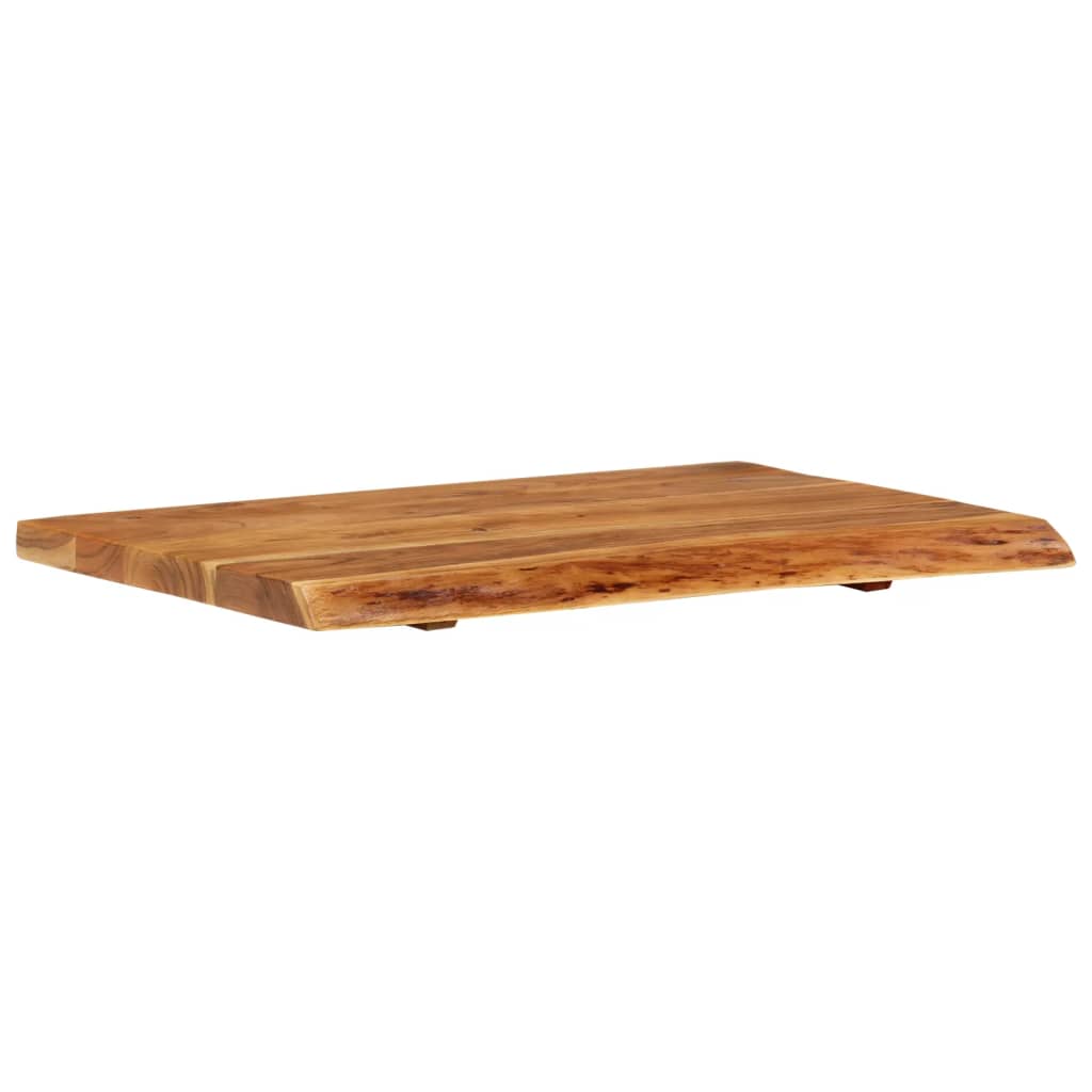 Vrh za kupaonski ormarić od bagremovog drva 80x52x3,8 cm