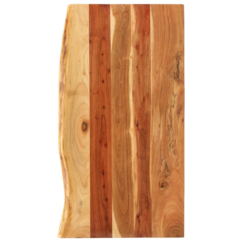 Vrh za kupaonski ormarić od bagremovog drva 100x52x2,5 cm