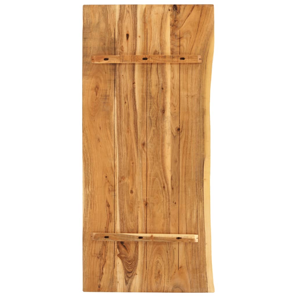 Vrh za kupaonski ormarić od bagremovog drva 114x52x4 cm
