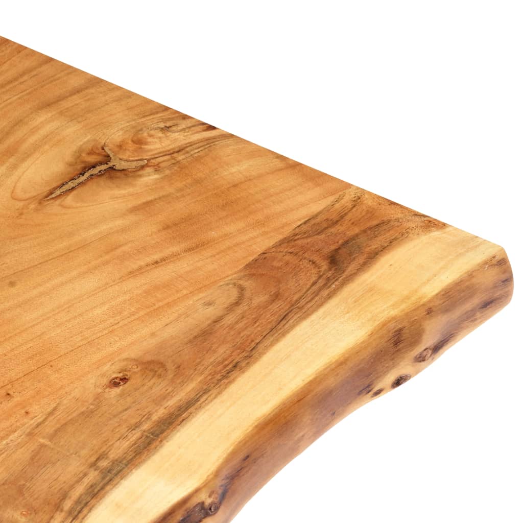Stolna ploča od masivnog bagremovog drva 80 x (50-60) x 3,8 cm