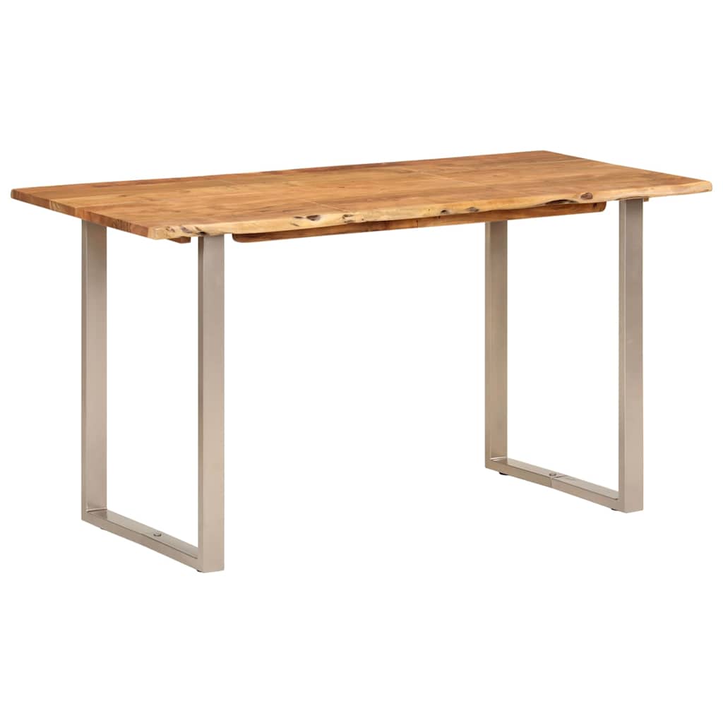 Blagovaonski stol od masivnog bagremovog drva 140 x 70 x 76 cm