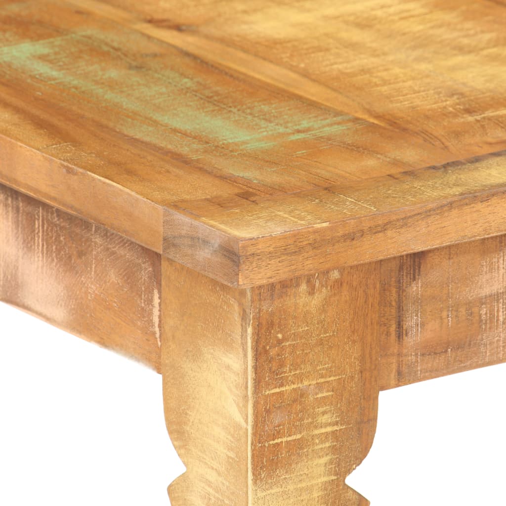 Klupa od masivnog obnovljenog drva 110 x 35 x 45 cm
