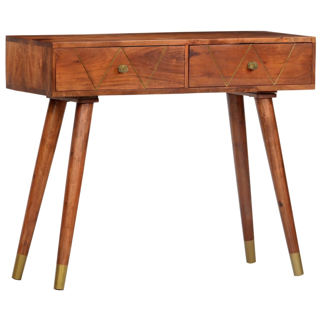 Konzolni stol od masivnog bagremovog drva 90 x 35 x 76 cm