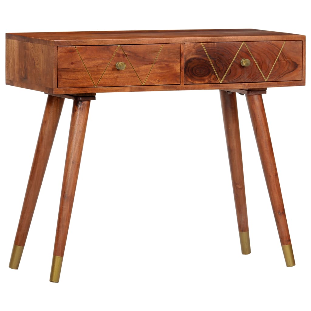 Konzolni stol od masivnog bagremovog drva 90 x 35 x 76 cm