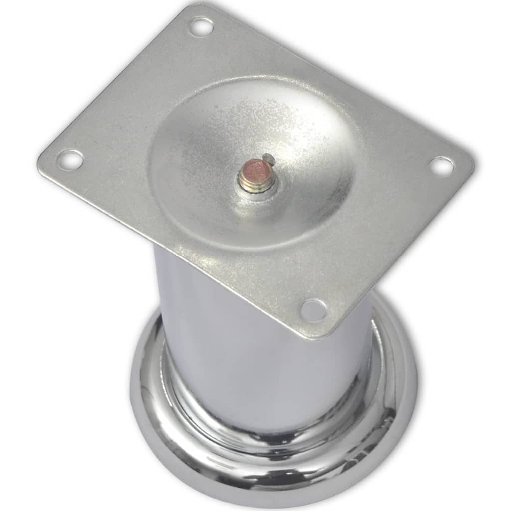 Okrugle noge za kauč 8 kom kromirane 60 mm
