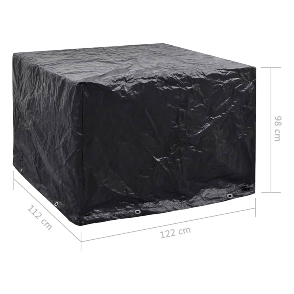 Navlake za vrtni namještaj s 8 ušica 2 kom 122 x 112 x 98 cm