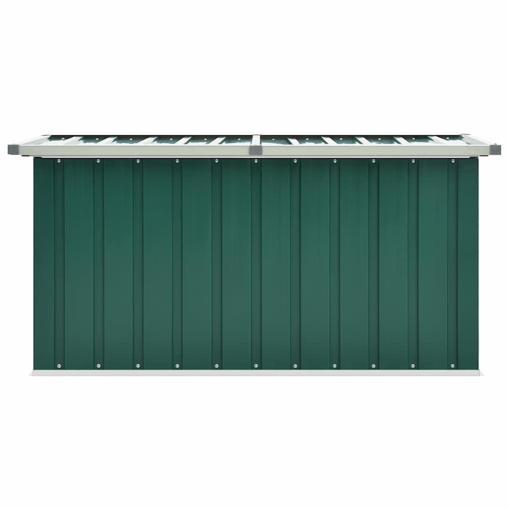 Vrtna kutija za pohranu zelena 129x67x65 cm