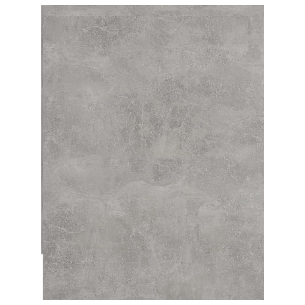 Noćni ormarići 2 kom boja betona 40x30x40 cm konstruirano drvo