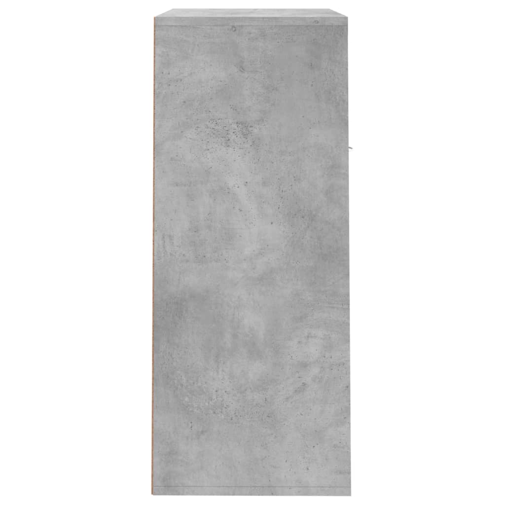 Ormarić za cipele boja betona 60 x 35 x 84 cm konstruirano drvo