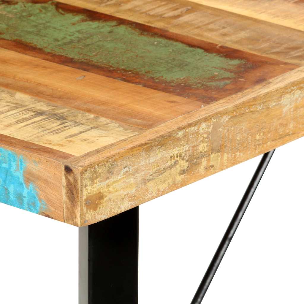 Barski stol 180 x 70 x 107 cm od masivnog obnovljenog drva