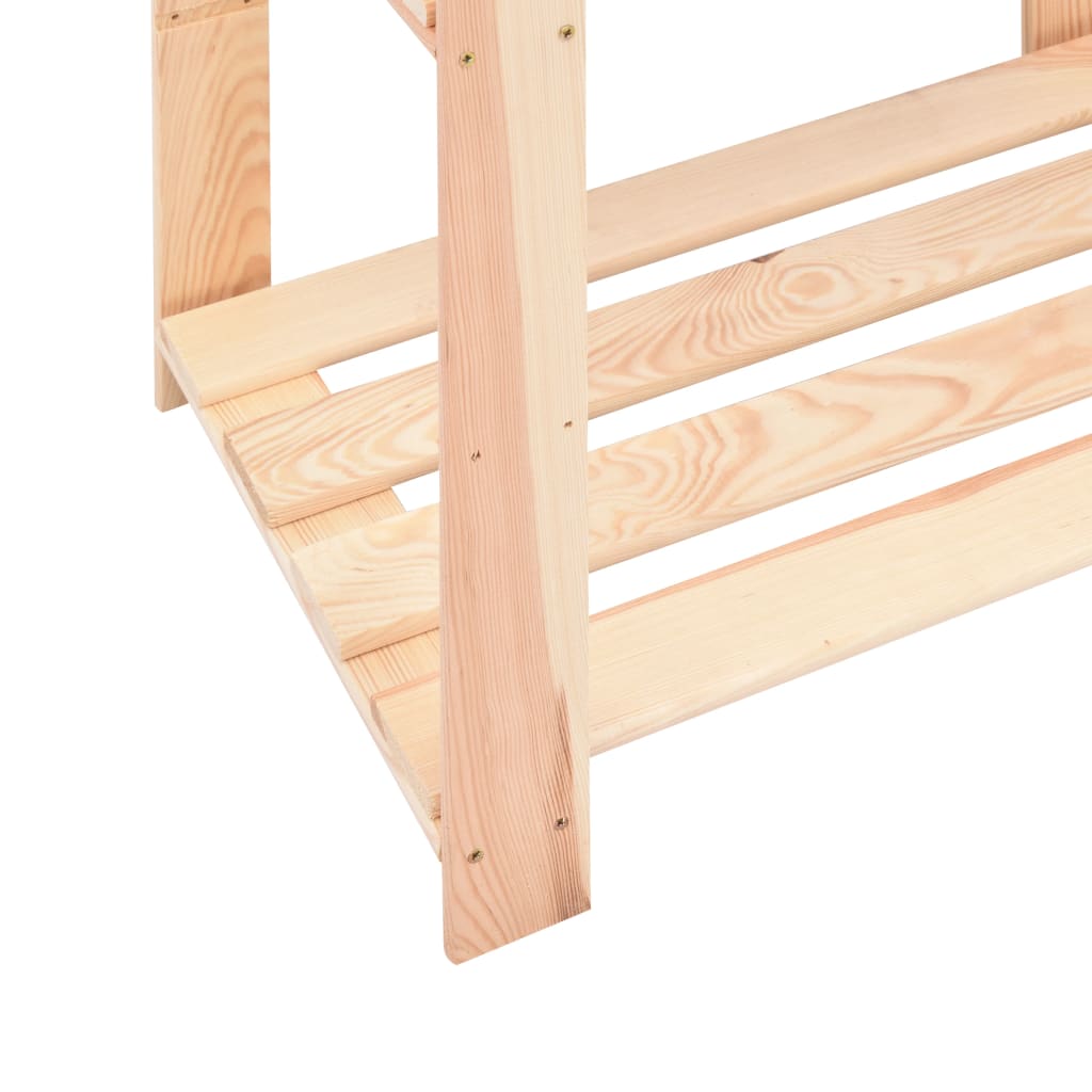 Stalci za pohranu s 5 razina 2 kom 80x38x170 cm borovina 250 kg