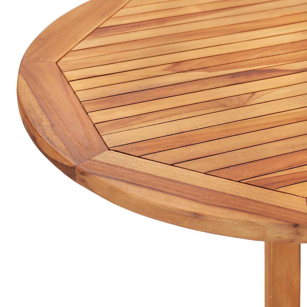 Preklopni vrtni stol 120 x 70 x 75 cm od masivne tikovine