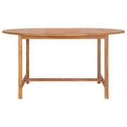 Vrtni stol 150 x 76 cm od masivne tikovine