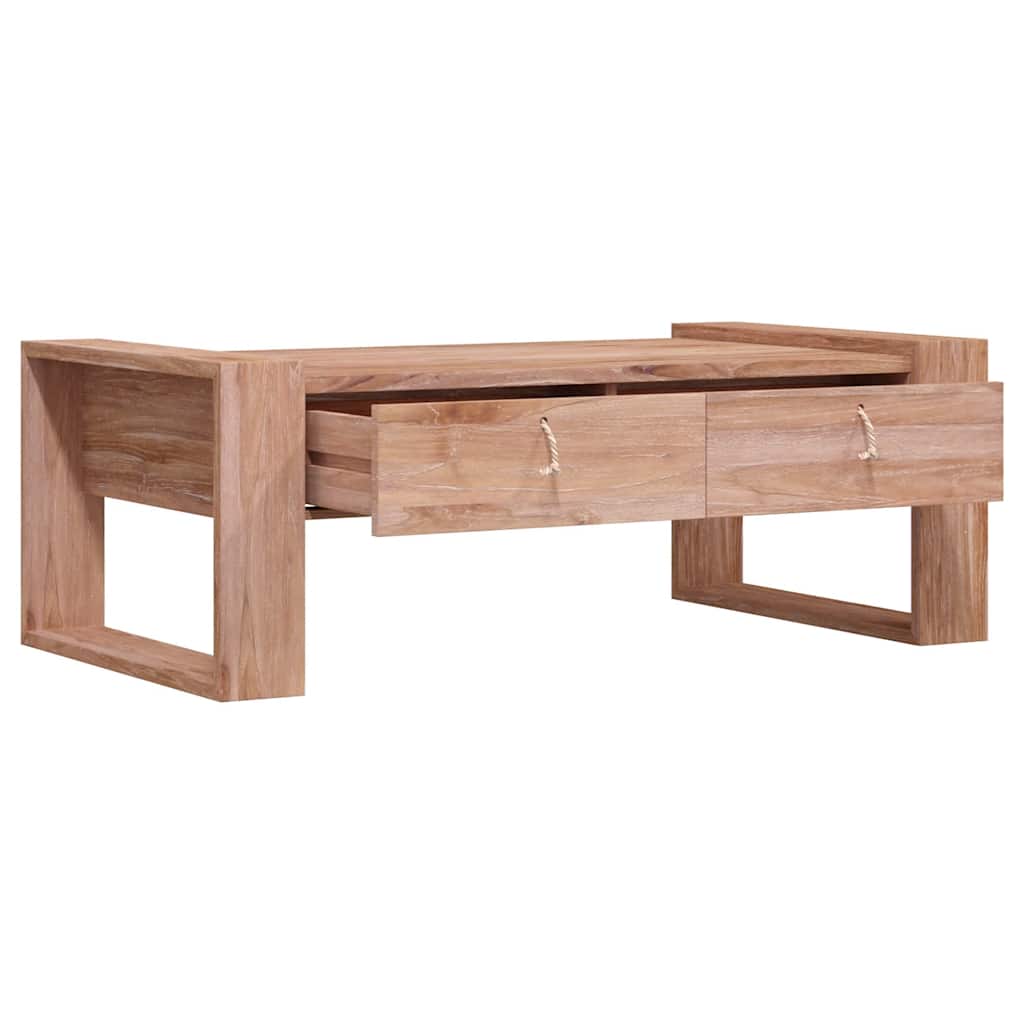Stolić za kavu 110 x 60 x 40 cm od masivne tikovine