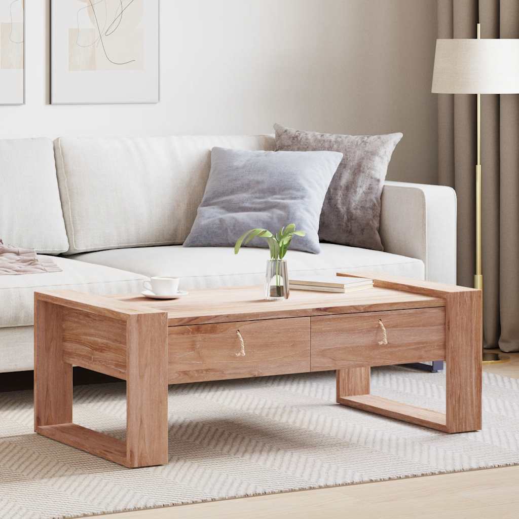 Stolić za kavu 110 x 60 x 40 cm od masivne tikovine