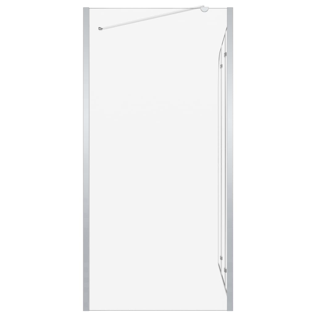 Tuš-kabina od kaljenog stakla 120 x 69 x 130 cm prozirna