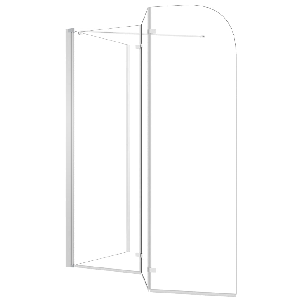 Tuš-kabina od kaljenog stakla 120 x 69 x 130 cm prozirna