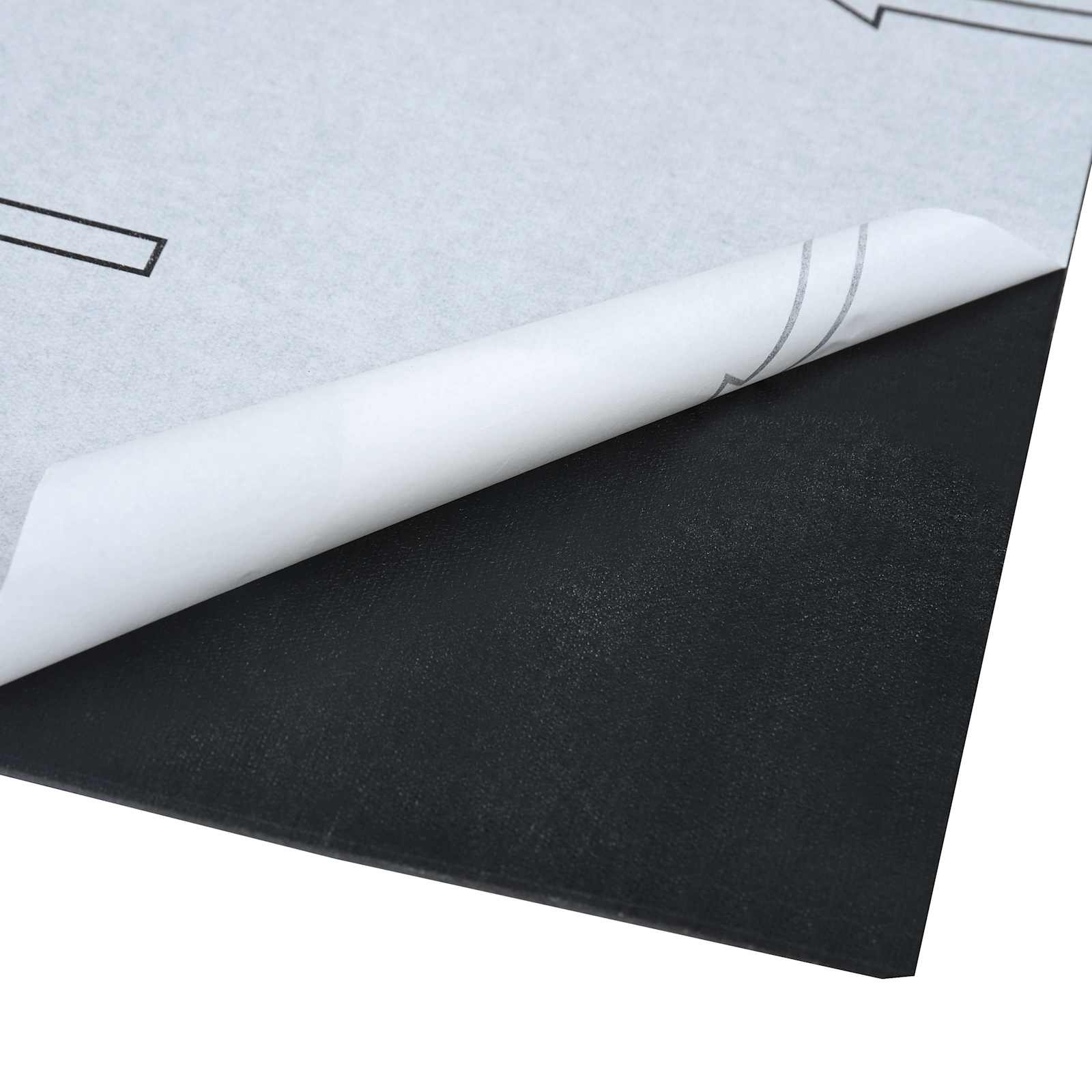 Podne daske 55 pcs Crna 5,11 m² PVC