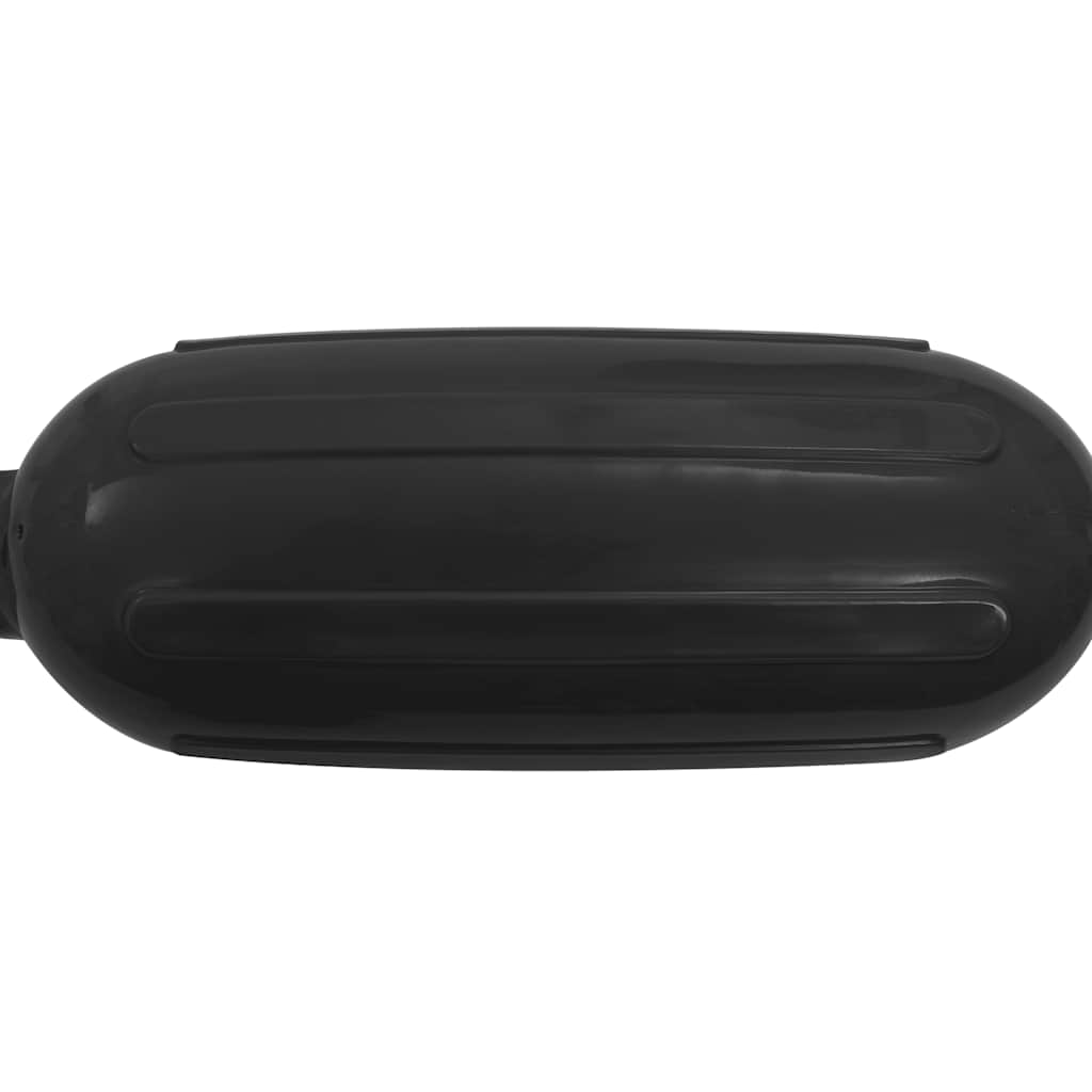 Bokobrani za brod 4 kom crni 41 x 11,5 cm PVC