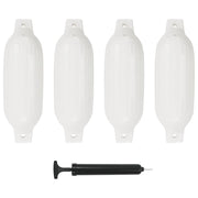 Bokobrani za brod 4 kom bijeli 41 x 11,5 cm PVC