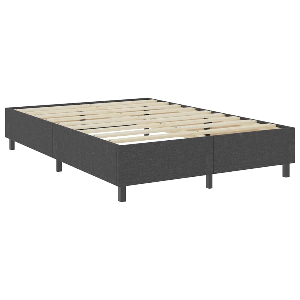 Box spring okvir za krevet od tkanine sivi 180 x 200 cm